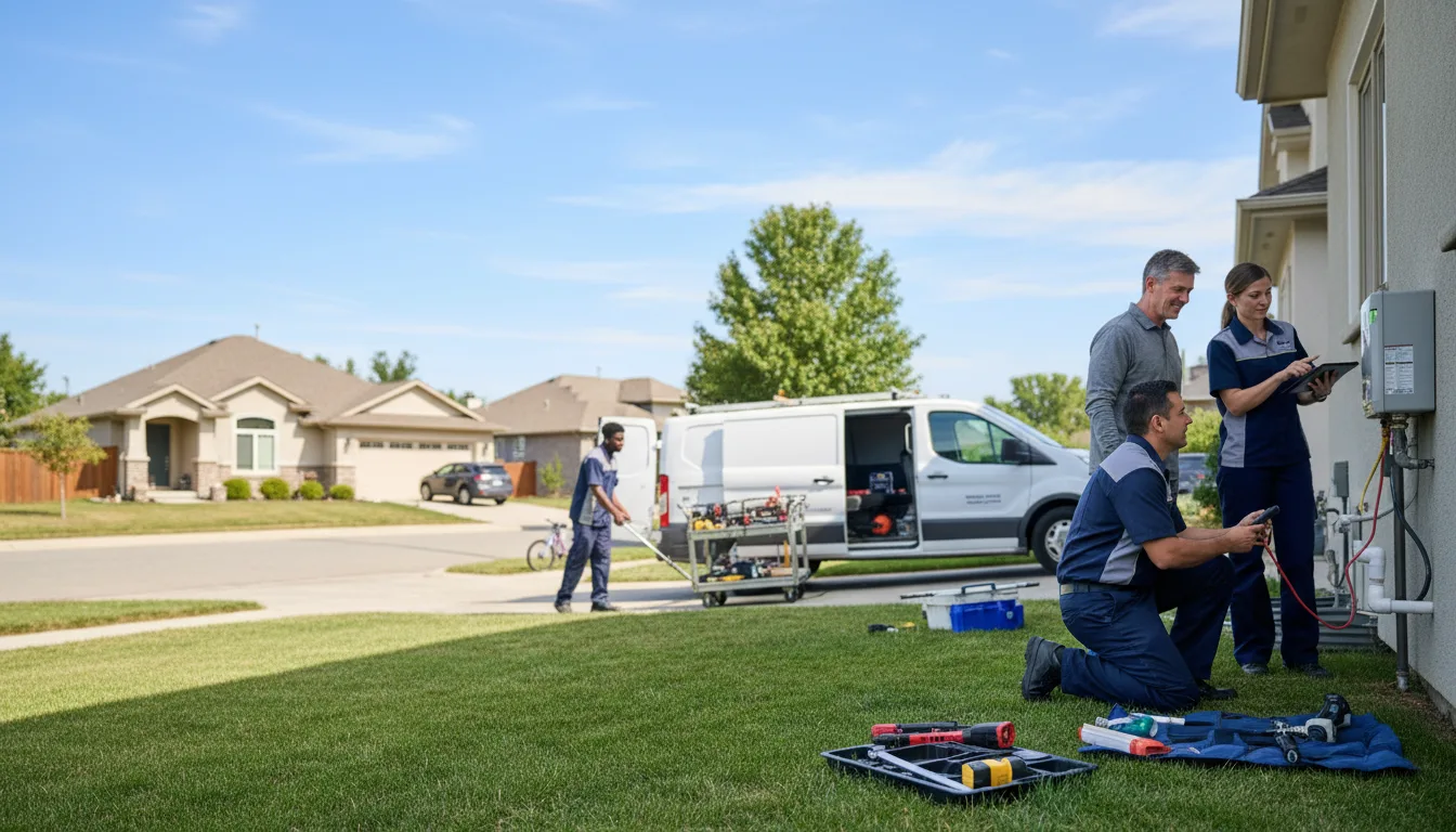 Tankless water heater service in Bolivar, OH